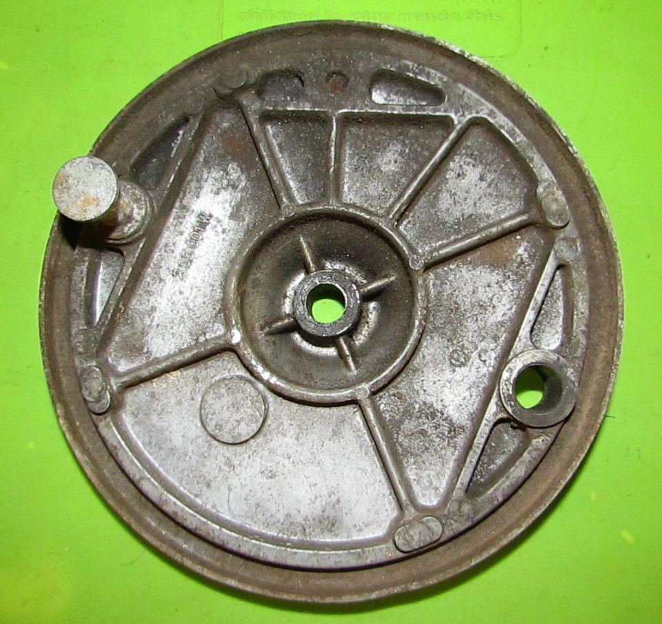 Placa de freno Montesa 175 Texas p/n 1255.000 estampada # 255001W Foto 3 de 3