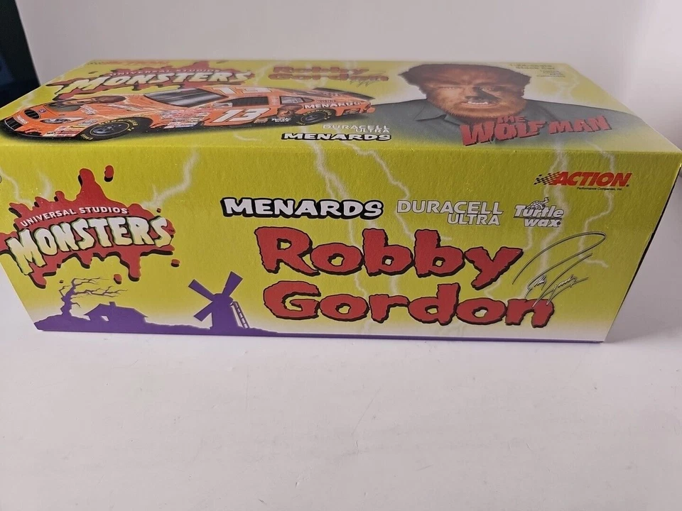 Nascar diecast, Robby Gordon #13, Monsters, 2000, Action Bank 1:24 Foto 4 de 4