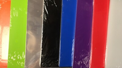 Grafix Arts Shrink Plastic Colors, Clear, Matte Ink, You Choose