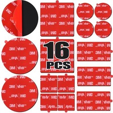 16 Pack 3M VHB 5952 Foam Tape, Double-Sided Heavy Duty Mounting Tape