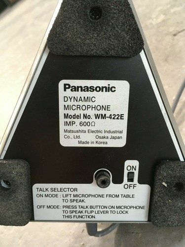 Panasonic Ramsa WM-422E Paging/ Desk Microphone (Jack) - Picture 3 of 3