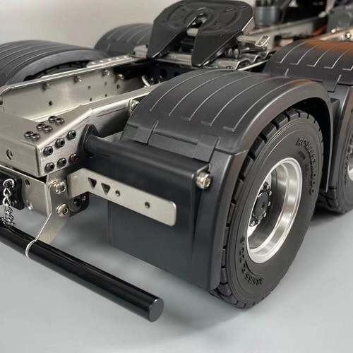 1/14 RC Tractor Truck Tow Vehicle Metal 6x4 Chassis Speed Transmission Sound - Picture 9 of 9