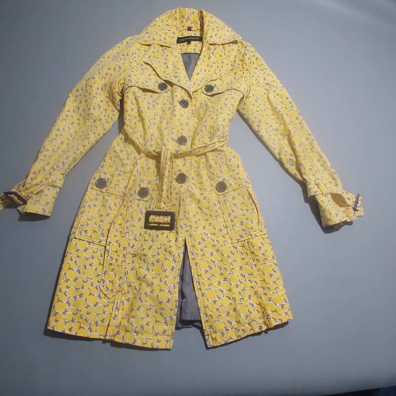 steve madden belted coat