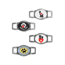 Paracord Planet Service Animal Beading and Crafting Charms – Oval Shaped Charms