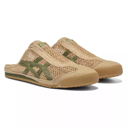 2024 NEW Onitsuka Tiger Mexico 66 Sabot Coffe/Green 1183C123-252 - Picture 1 of 6