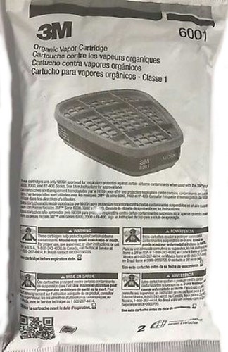 Cartouche 3M 6001 OV 6200 7502 1/2 étui 15 PACKS neuf inventaire exp. 07.2029 - Photo 9/9