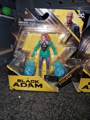 DC Black Adam Movie 4" Super Heroes Action Figure Bundle Dr. Fate, Cyclone - Picture 2 of 4