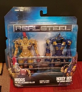 REAL STEEL Midas versus Noisy Boy Action Figure | eBay