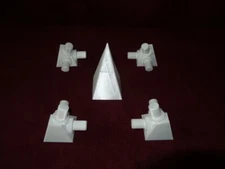 NUBIAN MEDITATION PYRAMID CONNECTOR KIT for use with 1/2" PVC pipe 