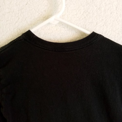NASA Shirt Kids 7 Short Sleeve Black Cotton - Picture 6 of 9