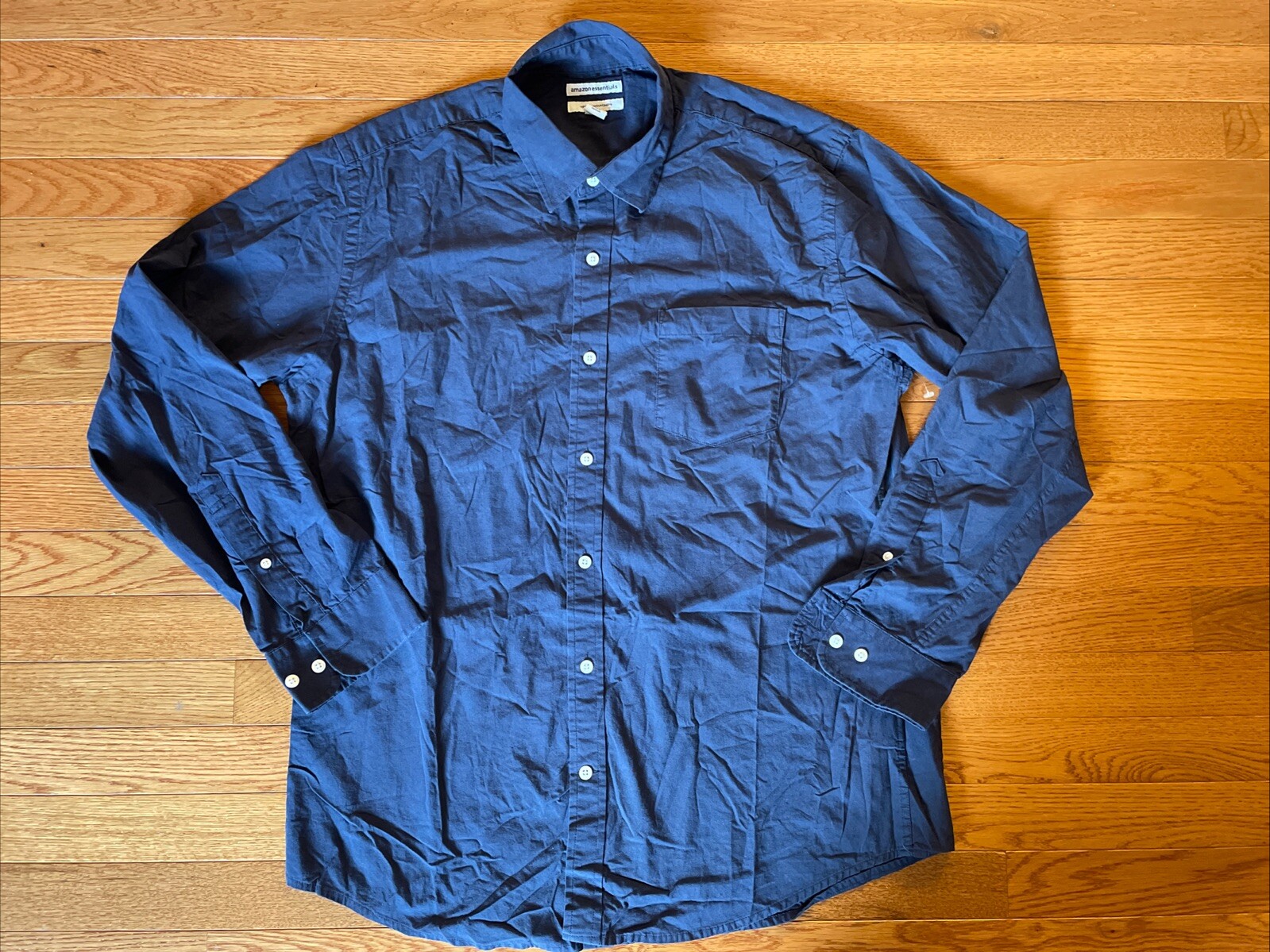 Amazon Essentials Men's Regular Large Blue Casual… - image 1