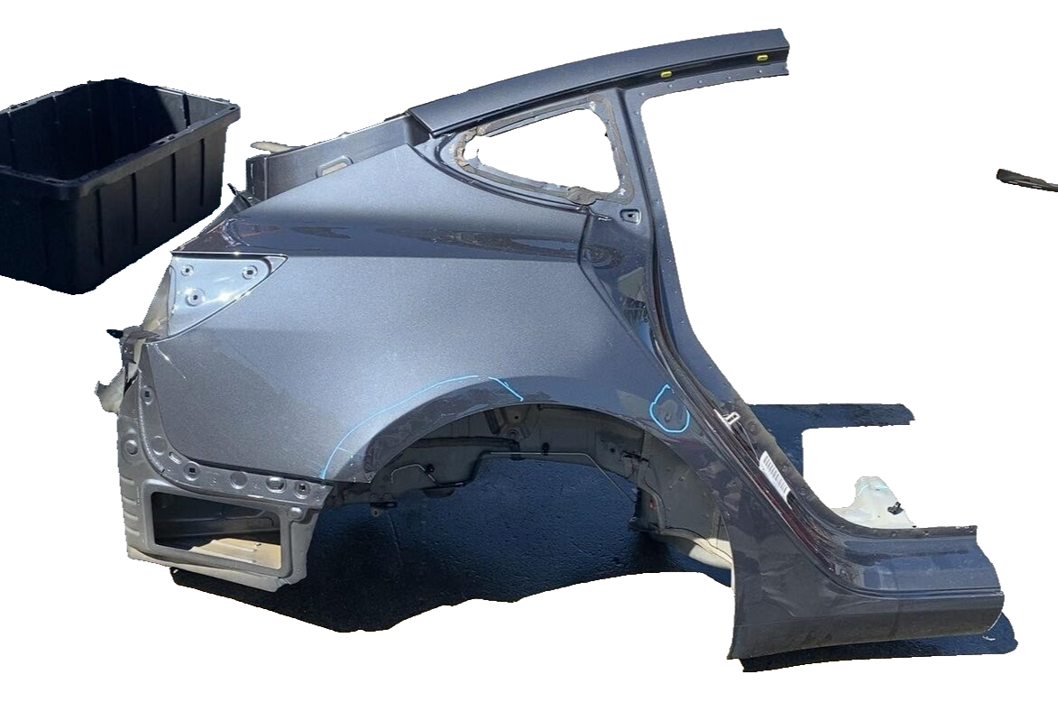 ⭕ 2017-2020 Tesla Model 3 Rear Right Quarter Panel Structural Cut Out Gray PMNG