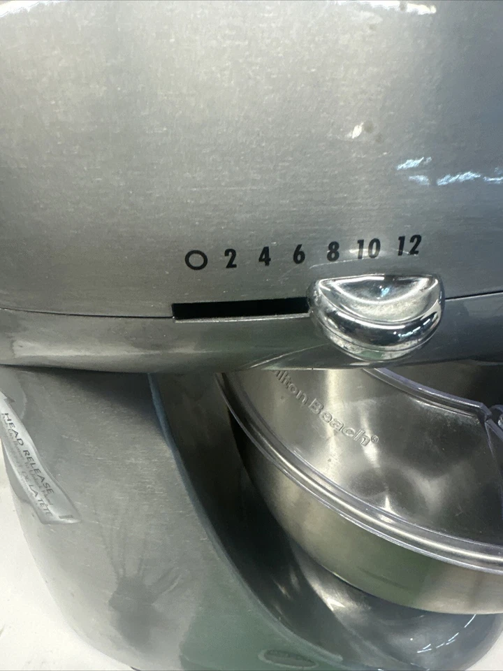 Hamilton Beach 63220 灰色 Eclectrics 全金属立式搅拌机 - 书本配件 — 第 2/4 张图片