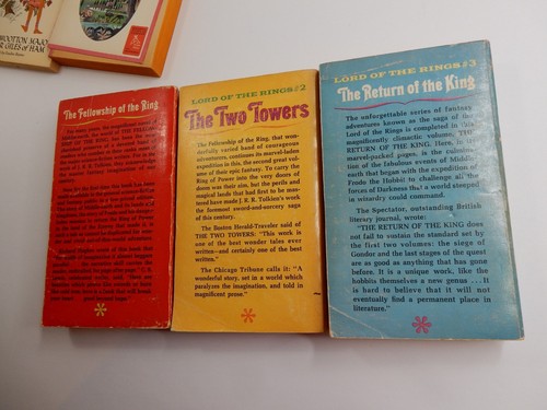 J.R.R. Tolkien Original Paperback Set "The Hobbit" and "Lord of the Rings" Trilo - Bild 8 von 17