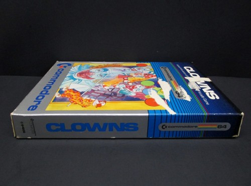 Clowns (aka Circus), Commodore 64, Disk, Commodore 1983, New & Factory Sealed - Picture 5 of 6