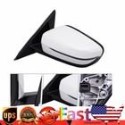 White Left Driver Side Mirror For BMW 3SERIES 2019-2023 & Turn Signal LED Light