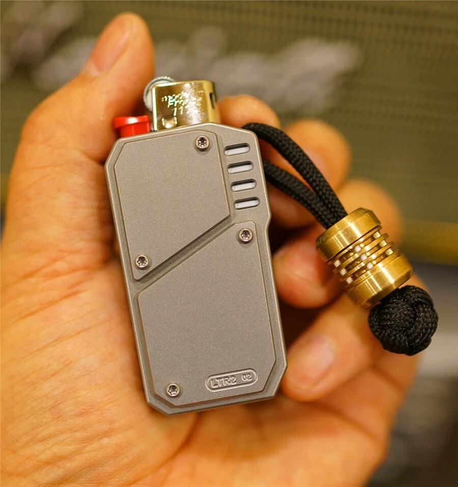 Case Bic J5 Disposable Lighter Paracord Hole @ Head Edc Limited