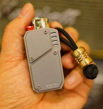 Titanium Lighter Case BIC J5 Disposable Lighter Paracord Hole @ Head EDC Limited