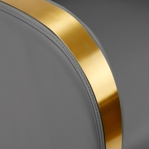 Friseurwaschanlage Waschbecke Friseurstuhl Gabbiano Malaga gold grau - Bild 6 von 10