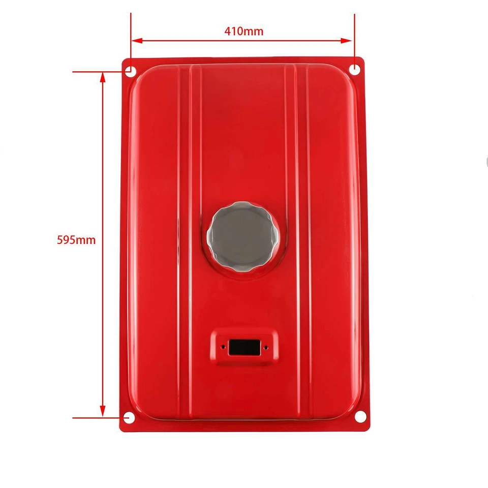 Válvula de combustible para tanque de gas generador universal de 7 galones tapa cromada 26,5 litros 6500 W Foto 3 de 4