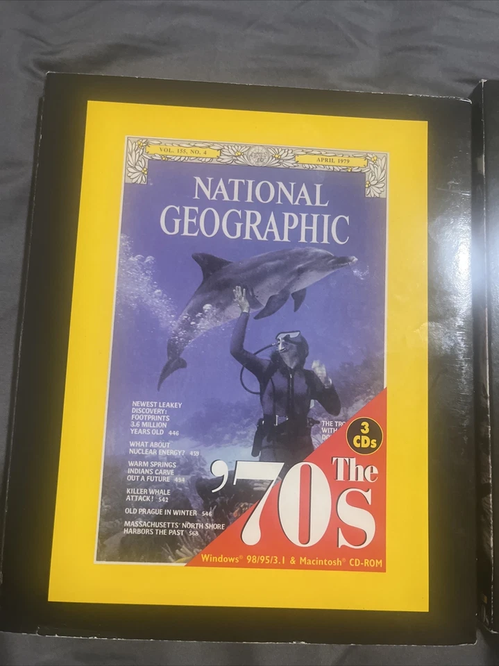 National Geographic Bundle: The 70's, 80's, & 90's (PC-Rom Windows/Mac) e-Mag. - Image 2 of 4