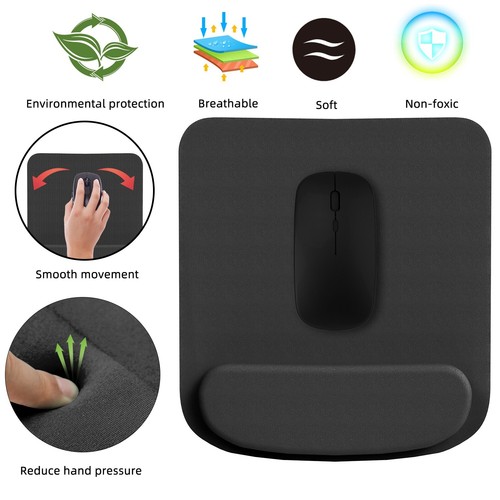 Wrist Rest Mouse Pad Mat Support Non-Slip Ergonomic Comfort Laptop PC Computer - Picture 3 of 9