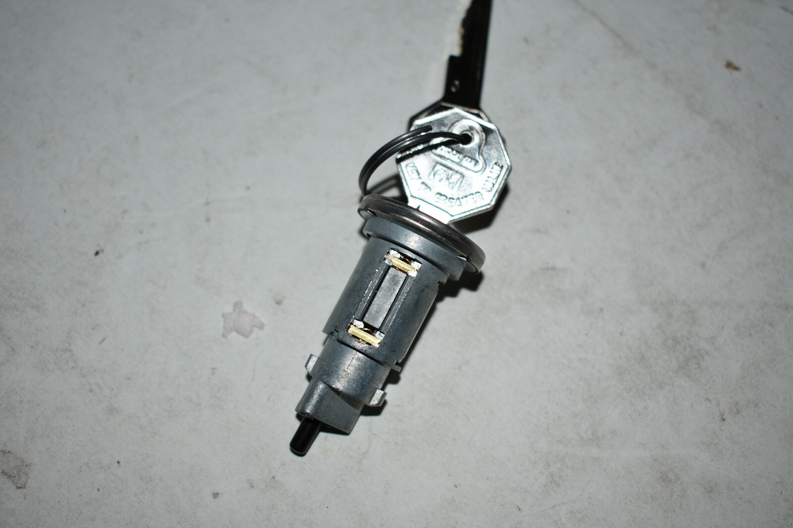 68 Chevelle & El Camino or Camearo Ignition Switch Octagon Key Lock