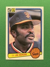 1983 Donruss Joe Morgan HOF San Francisco Giants Baseball Card #438