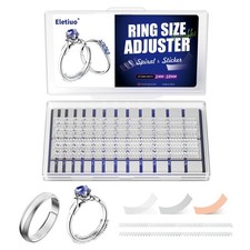 Invisible Ring Size Adjuster Set for Loose Rings,2 Style Spiral Ring Reducer ...