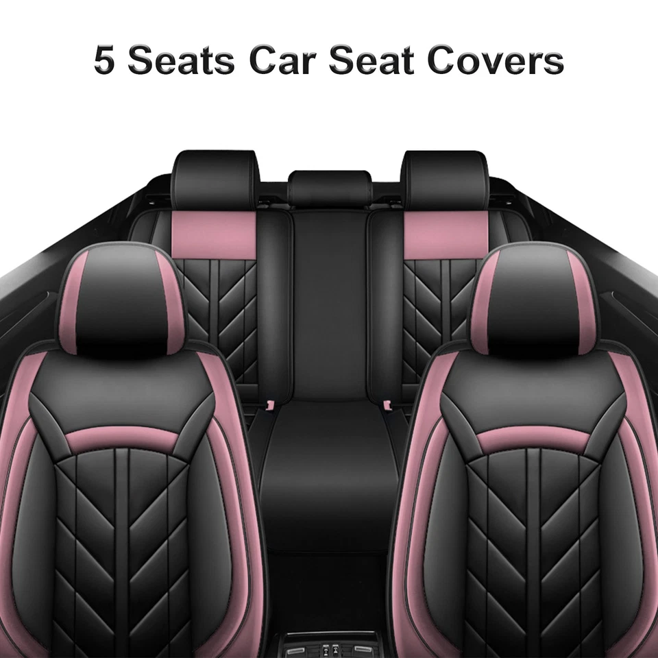 Protector de asiento delantero y trasero de cuero PU para Chevrolet Trax Malibu Foto 2 de 4