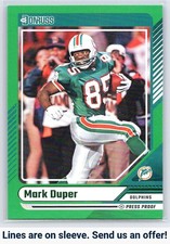 2024 Donruss #119 Mark Duper Press Proof Green