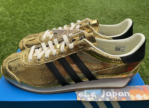 Adidas Originals COUNTRY OG JQ5110 Gold Metallic/Core Black Damen Sneaker - Bild 2 von 8