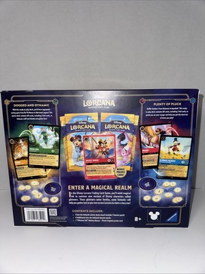 Disney Lorcana Costco Inklands Bundle Box and Pirate Promo Card