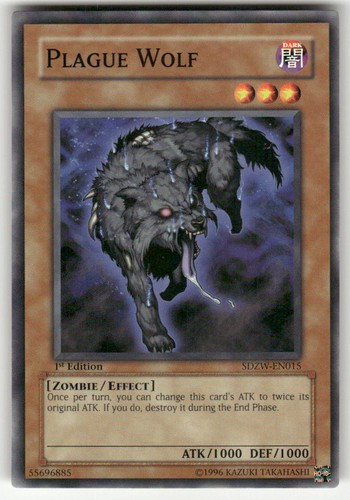 Plague Wolf SDZW-EN015 card