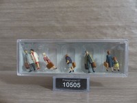 Preiser 10505 H0 Figuren Gehende Reisende 1:87 In Ovp