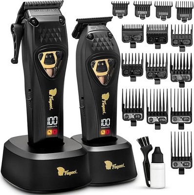 Hair Trimmer Clippers DLC Blade Zero Gap 12000 RPM Barber Kit