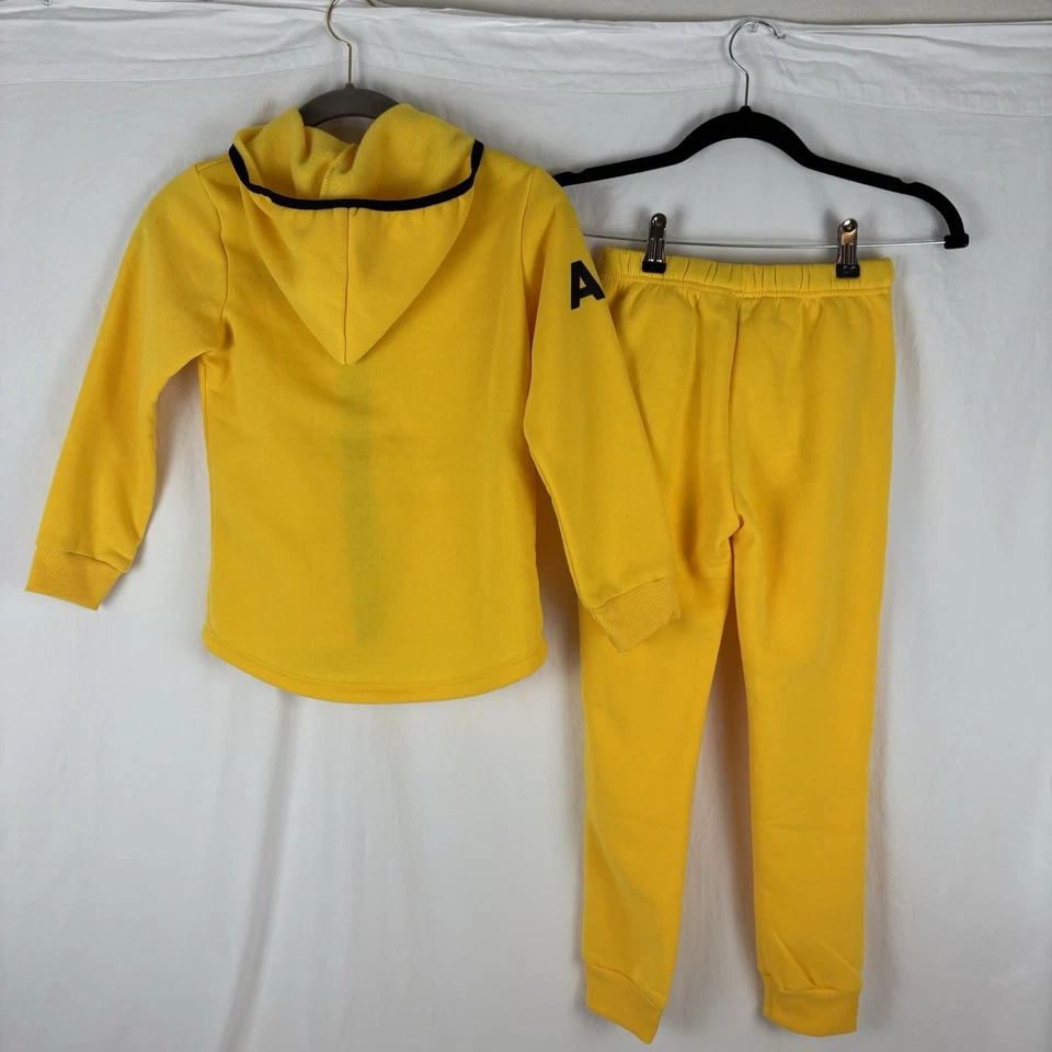 NUEVO SIN ETIQUETAS NIKE AIR Kids Tech Fleece 2 Piezas Cremallera Completa Conjunto Amarillo/Negro Talla XL Swoosh Foto 2 de 4