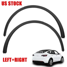 2PCS Rear Fender Flare Wheel Arch Molding Trim For 2020-2024 Tesla Model Y LH RH