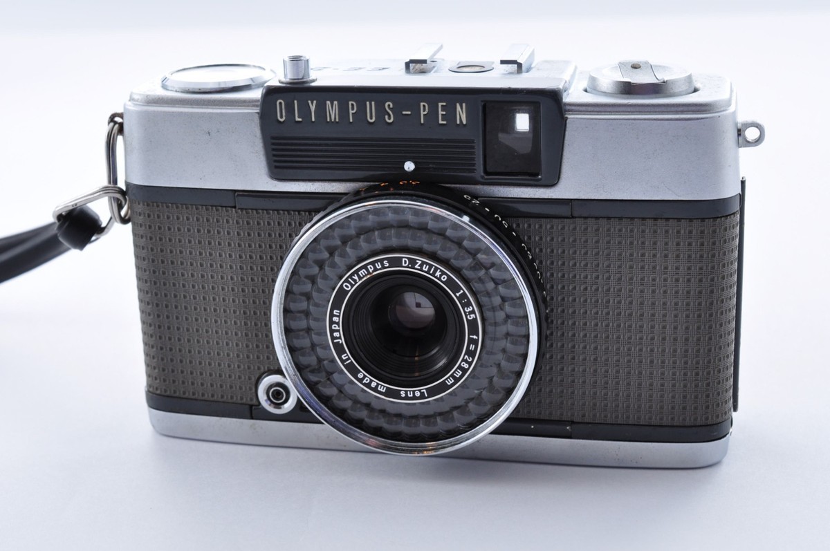 【完動品】OLYMPUS PEN EE-2 D.Zuiko 28mm F3.5 Olympus PEN EE-2 35mm Half Frame Film Camera D.Zuiko 28mm f