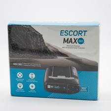Escort MAX 360 Radar Detector Laser New Sealed Box