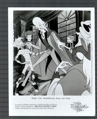 Halloween Tree 8''x10'' Still Ray Bradbury Leonard Nimoy Hand Drawn Animation-Come