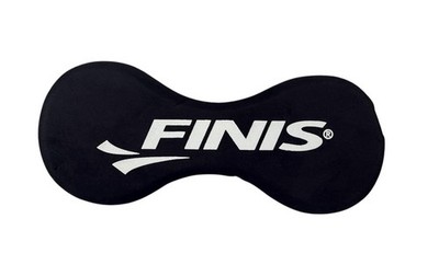 FINIS Pull Buoy, Yellow and Black Striped Swim Training Aid