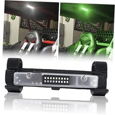 UTV LED Dome Light Battery Powered Universal Roll Bar Mount White Green