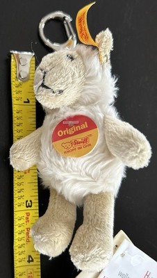 STEIFF Retired Cosy Friends Zipper Pull Purse Charm Keyring 110221 Lamb NWT