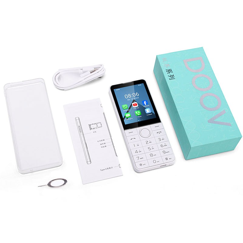Unlocked DOOV R77 Android 13 Smartphone Dual SIM Whatsapp Mobile