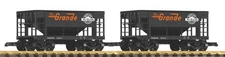 Piko 38931 G Denver & Rio Grande Western Ore Car (Pack of 2)