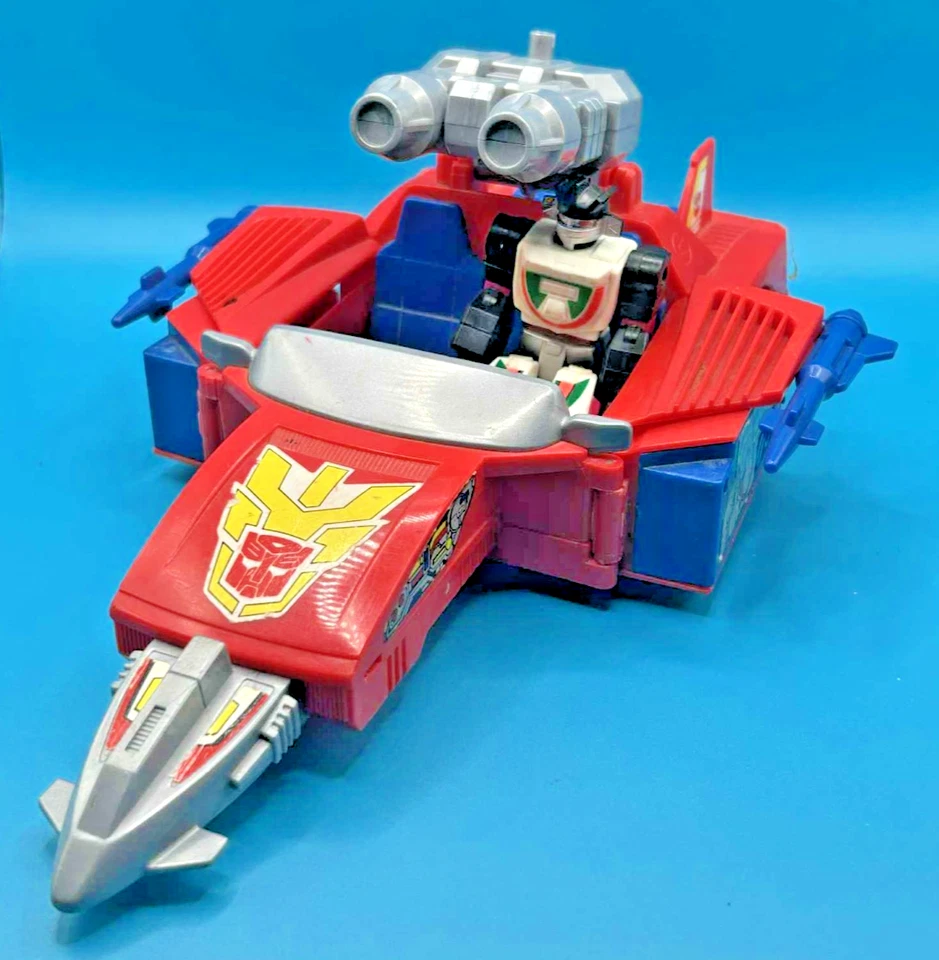 Transformers G1 1989 TURBO CAR wheeljack veículo conjunto action master - Imagem 2 de 4