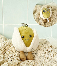 Jellycat Amuseables Horatio Pistachio Bag Charm   Cute Keychain Toy Gift NWT HOT