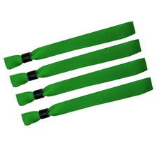 100 Pack Wrist Bands|Green Wristbands for Events|Wristbands for Concerts Fest...