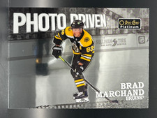 2022-23 O-Pee-Chee Platinum Brad Marchand Photo Driven #PD-6 Boston Bruins